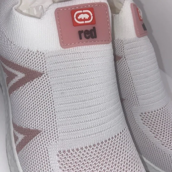 Marc Echo Womens Slipon Sneakers White/Pink size 9 NWT (I) - Picture 4 of 9